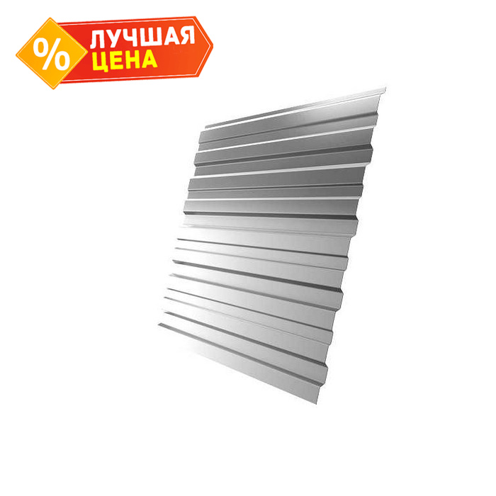 Профлист Grand Line С10В Цинк 0.35 мм Бесцветный
