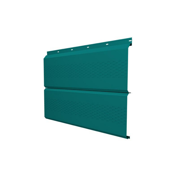 Софит ЭкоБрус с перфорацией 0,345 Grand Line 0,45 PE RAL5021 водная синь